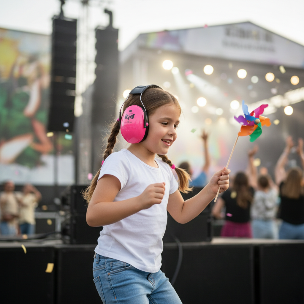 3M Peltor Kid Gehörschutz mit Kopfbügel - Rosa
