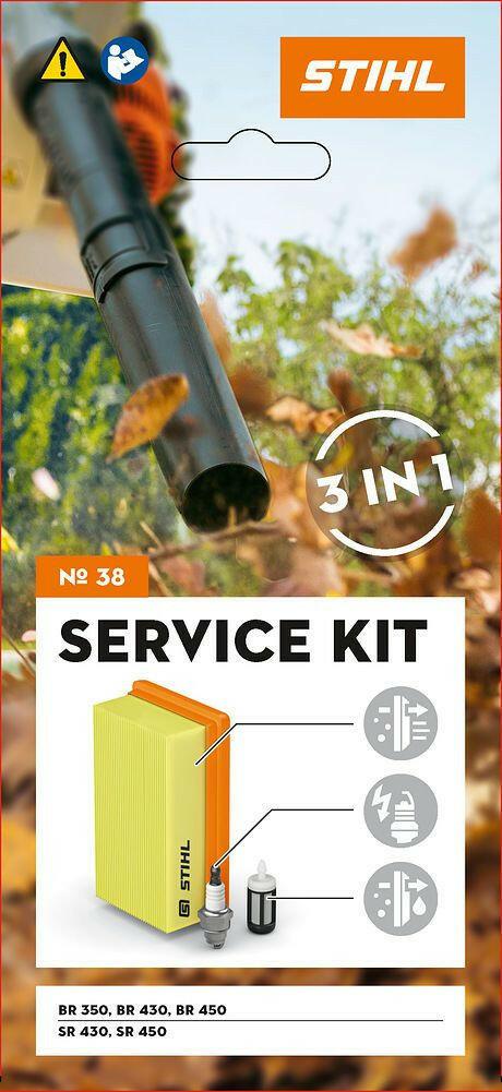 Stihl Service Kit 38 für BR 350 / 430 / 450 / SR 430 / 450 - Jetzt Stihl bei kaisers.jetzt