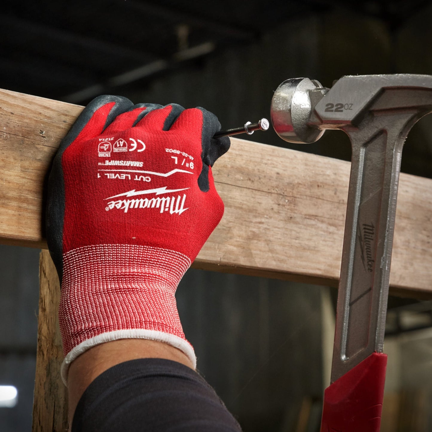 Milwaukee Schnittschutzhandschuhe Klasse A - 8/M