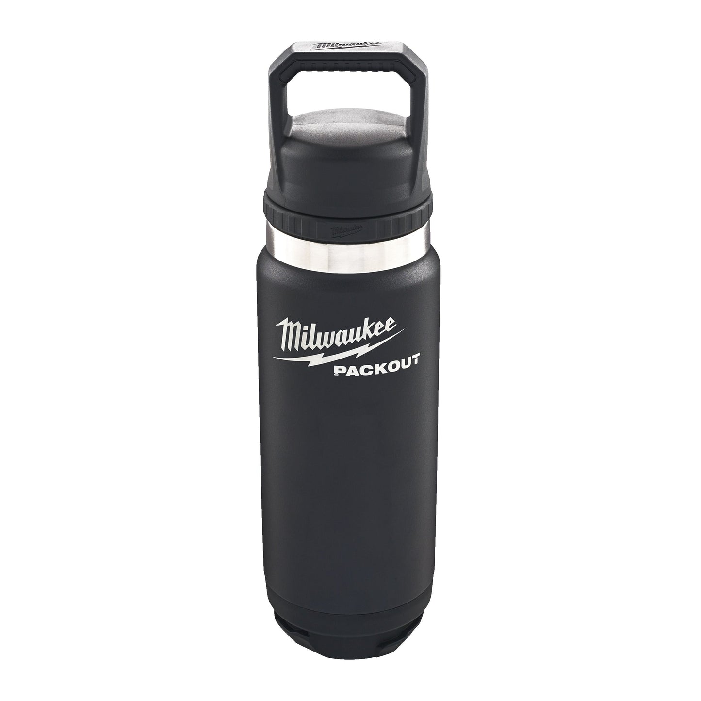 Milwaukee PACKOUT 710 ml Flasche mit Deckel - Schwarz