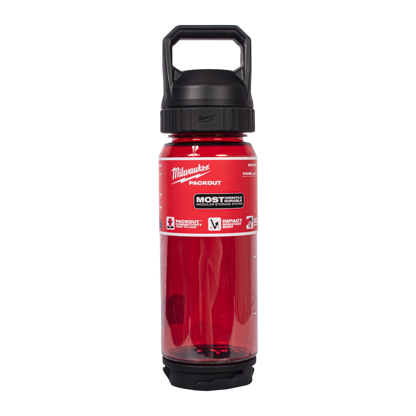 Milwaukee PACKOUT 740 ml Kunststoffflasche Chug Deckel Rot_kaisers_jetzt_11