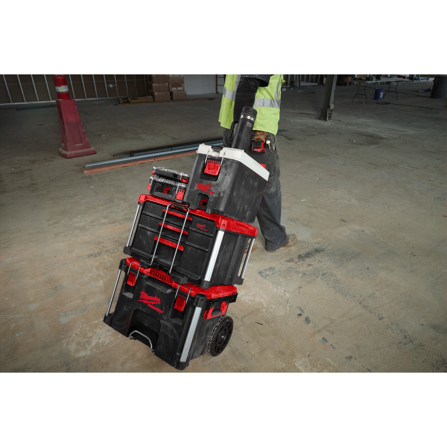 Milwaukee PACKOUT Flasche 355 ml Trinkverschluss Schwarz_kaisers_jetzt_4