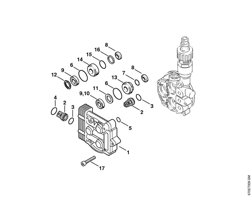 STIHL 4726-708-5700 Buchse positie 14 technische tekening