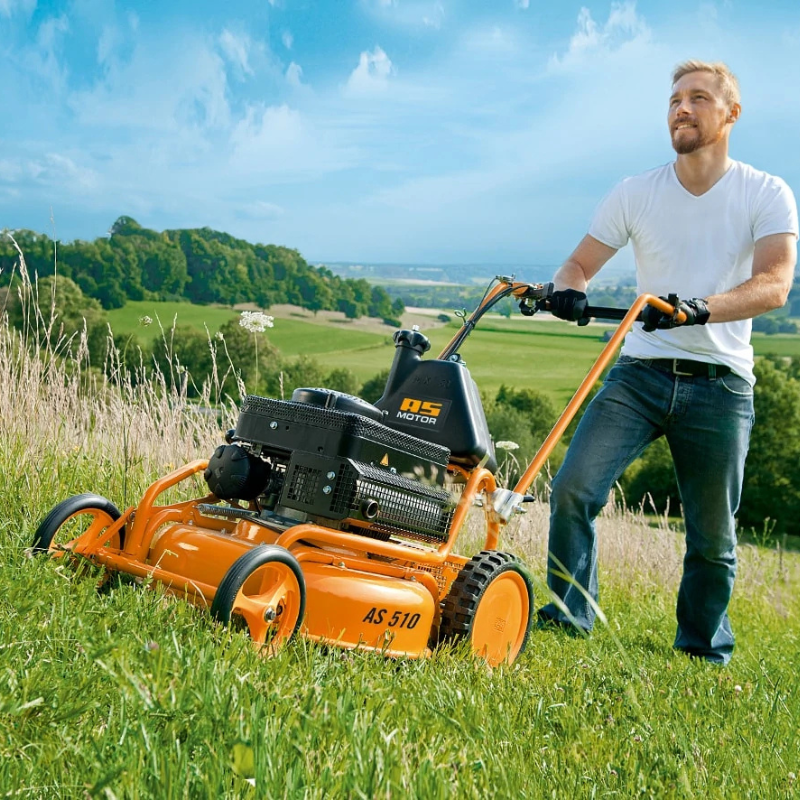 AS Benzin-Mulchmäher 510 Proclip 2T ES A 2in1