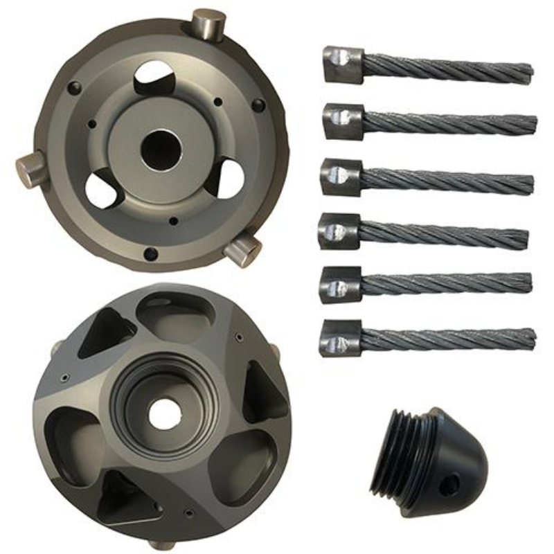 Armigo Multiplo Unkrautbürste Starterkit Akku-Freischneider - 8 mm Bürsten