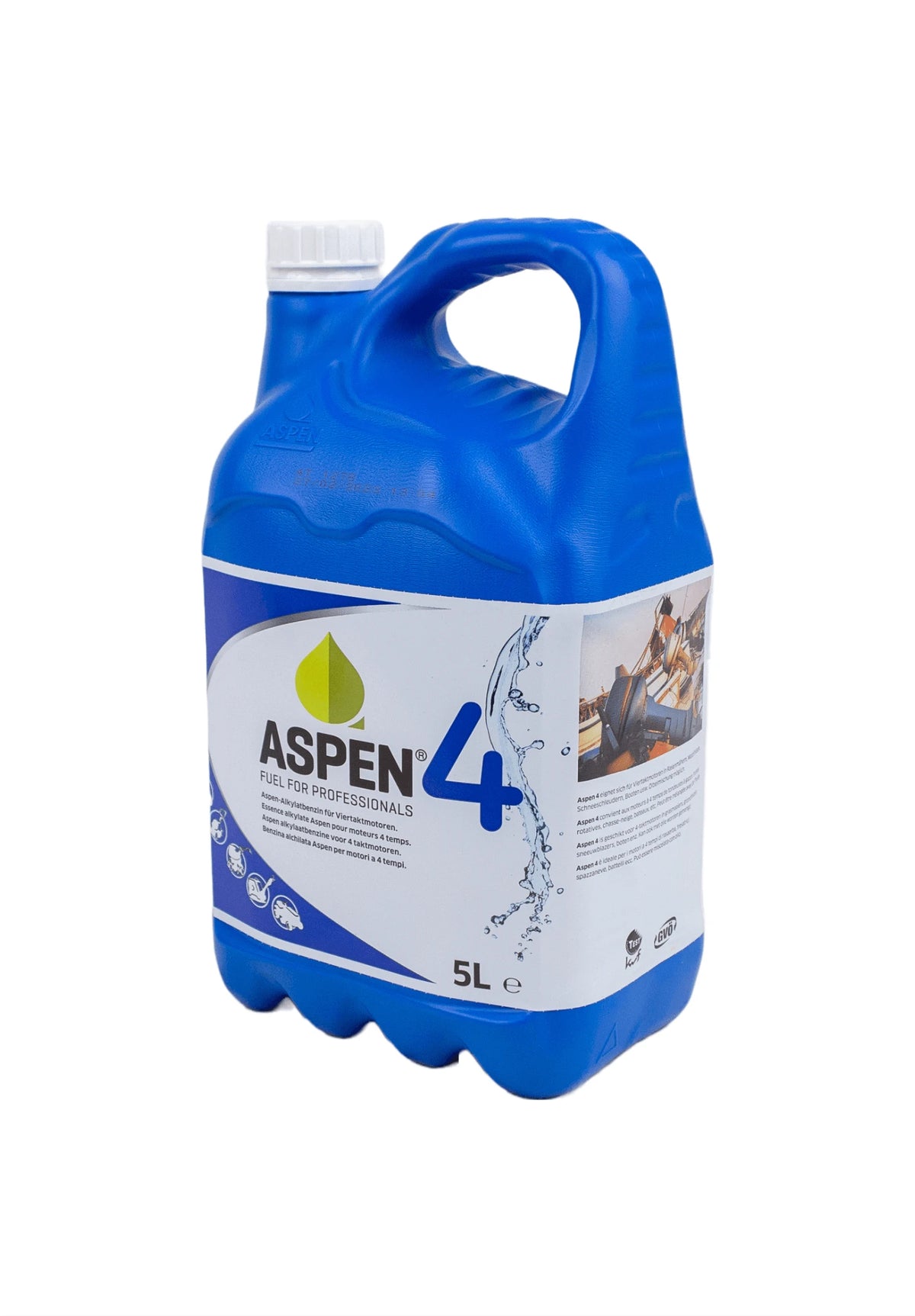 Aspen 4T Alkylatbenzin - 5 Liter - Jetzt Aspenbei kaisers.jetzt