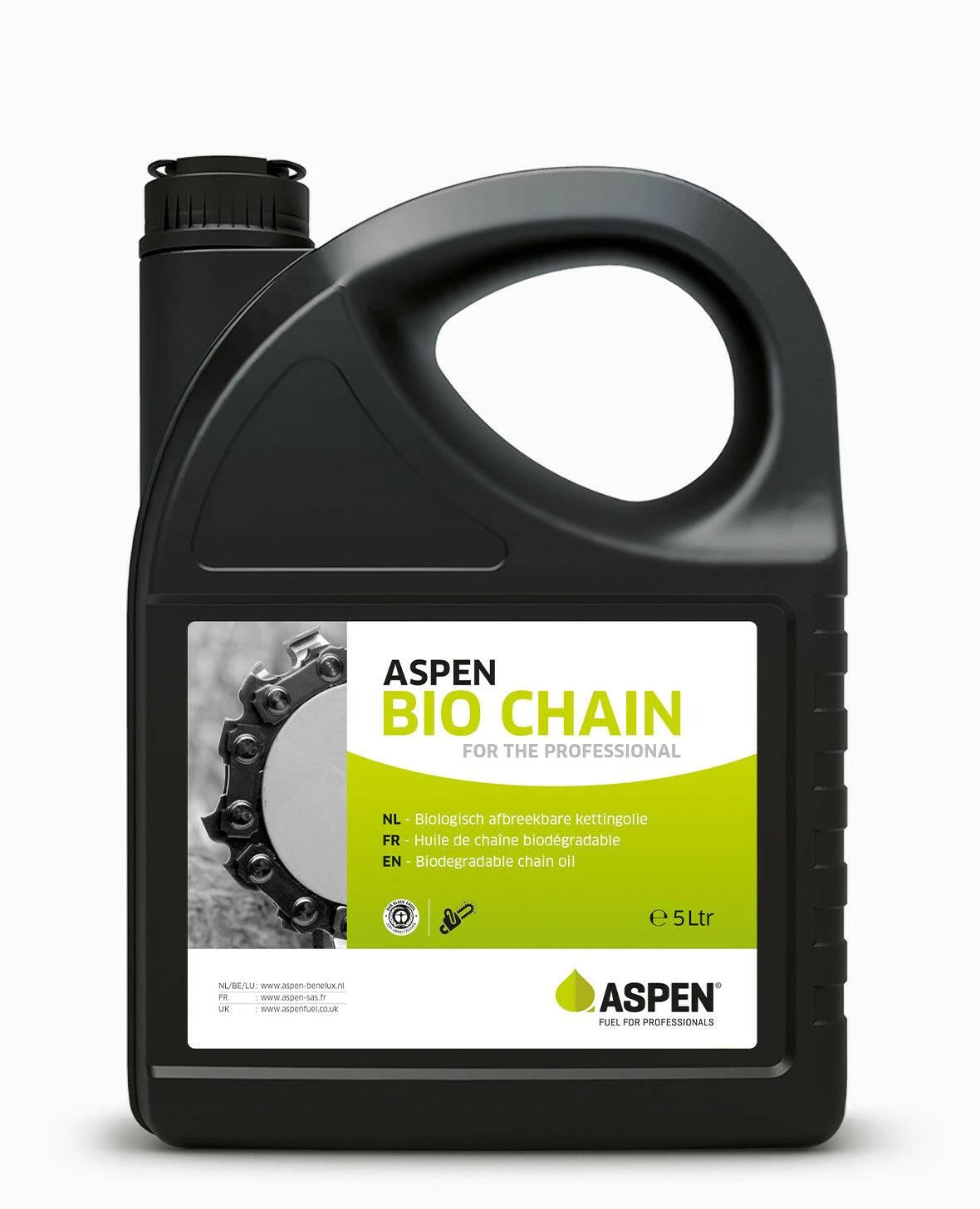 Aspen Bio Chain Kettenol - 5 Liter - Jetzt Aspenbei kaisers.jetzt