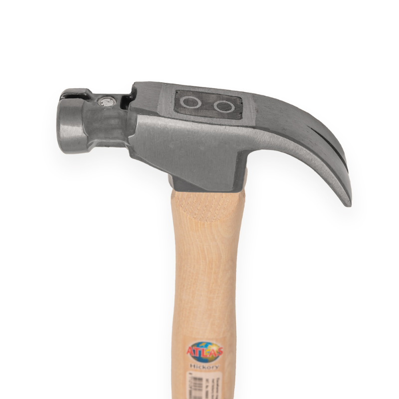 Atlas Klauenhammer - mit Hickorystiel - 450 g