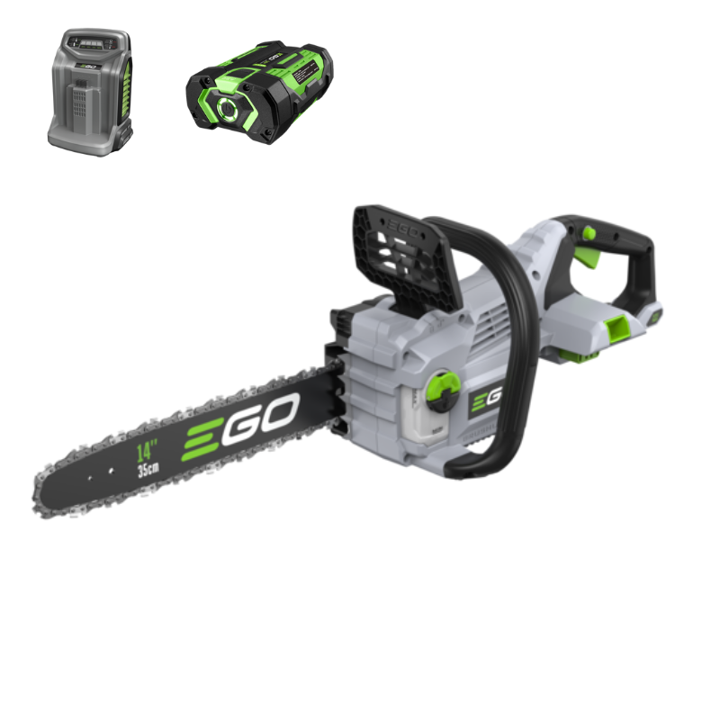 EGO Akku-Kettensäge CS1614E Kit mit Akku und Ladegerät