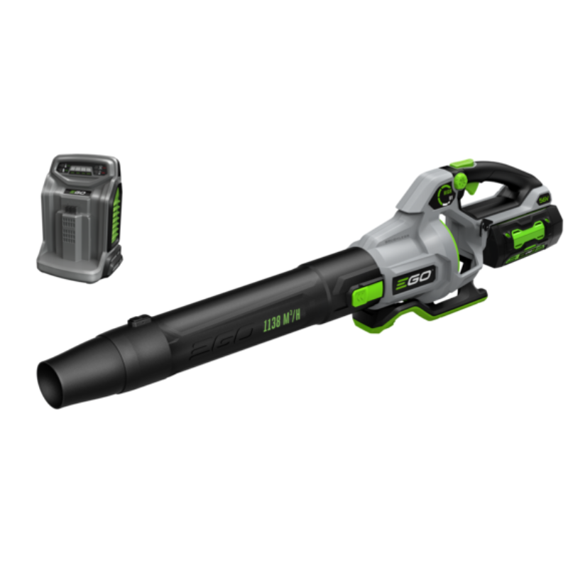 EGO Akku-Laubbläser LB6704E Kit mit Akku und Ladegerät