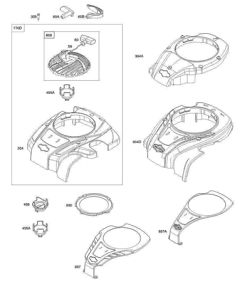 STIHL 0003-000-2706 590586 Schraube positie 305 technische tekening