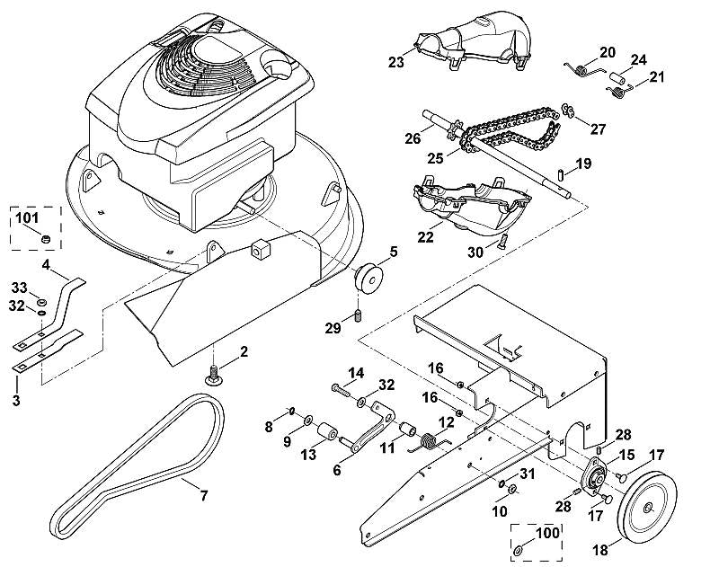STIHL 6380-708-4500 Schenkelfeder positie 12 technische tekening