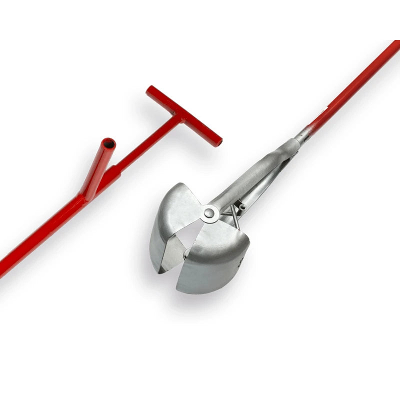 Easygrab Brunnenschaufel 15 cm Quadratisches Modell - mit 150 cm Stiel - Jetzt Easygrab bei kaisers.jetzt