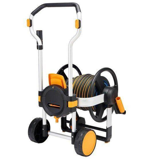 Fiskars Schlauchaufroller Manual XL mit Radern. inkl. Gartenschlauch - Jetzt Fiskars bei kaisers.jetzt