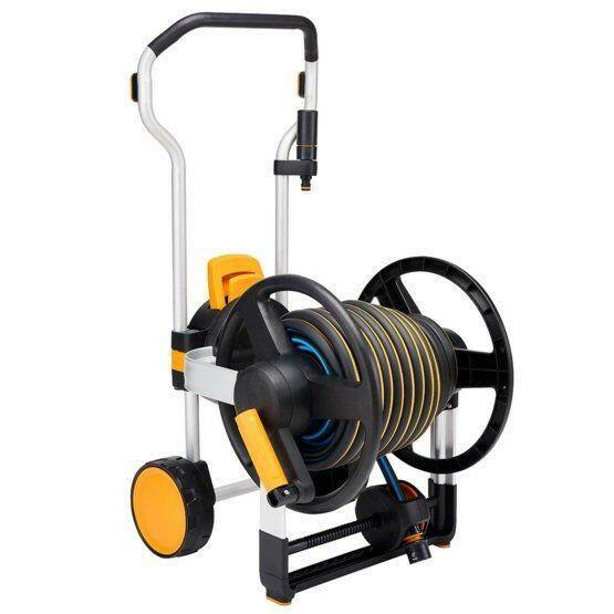 Fiskars Schlauchaufroller Manual XL mit Radern. inkl. Gartenschlauch - Jetzt Fiskars bei kaisers.jetzt