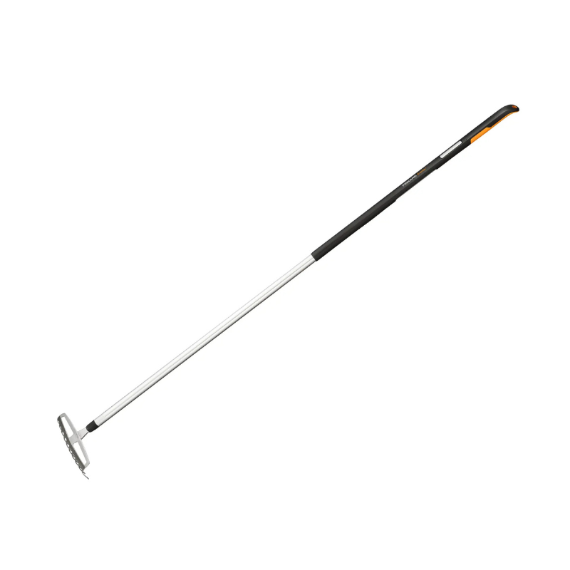 Fiskars Rosenrechen Xact S - mit 160 cm Stiel