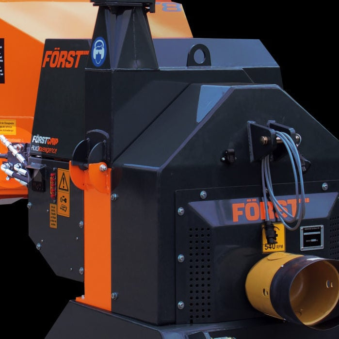 Först Zapfwellen-Häcksler PT8 Detailansicht