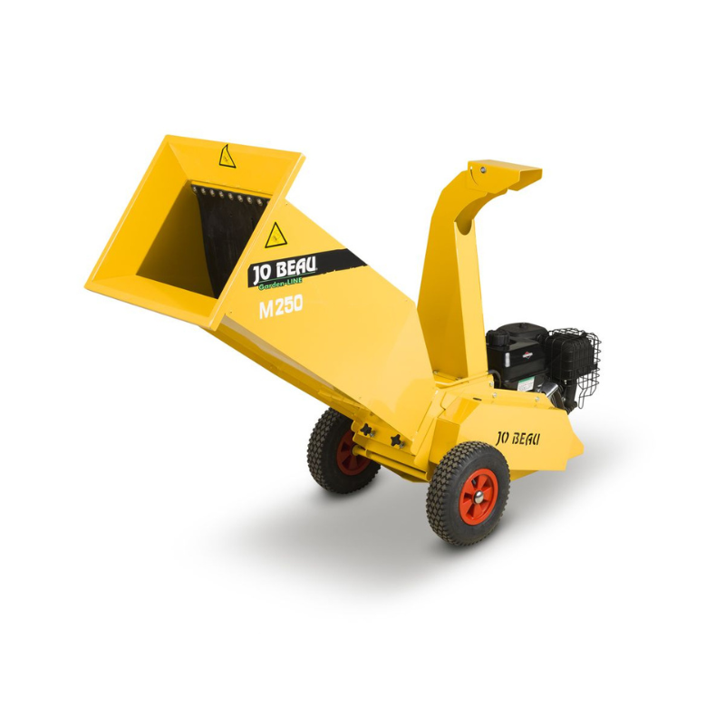 Jo Beau Benzin-Häcksler Garden Line M250 + Kostenloses Extra Messerset im Wert von 259 €!