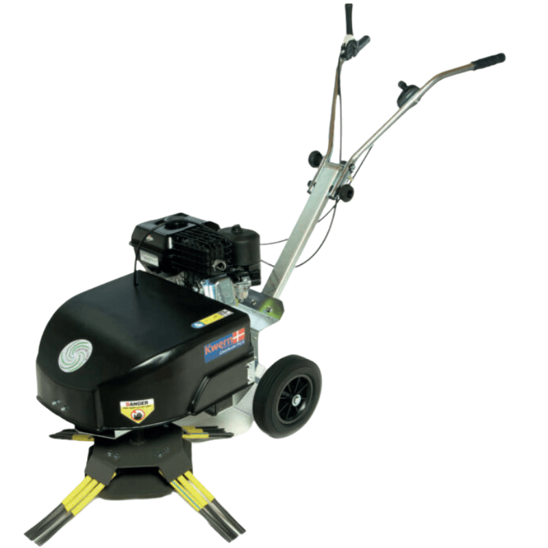 Kwern Benzin-Unkrautbürstenmaschine Greenbuster Pro III - 12 Bürsten