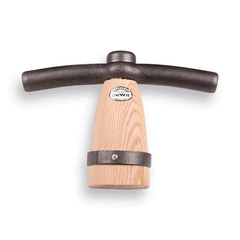 De Wit Fliesenklopfer mit Holzspule