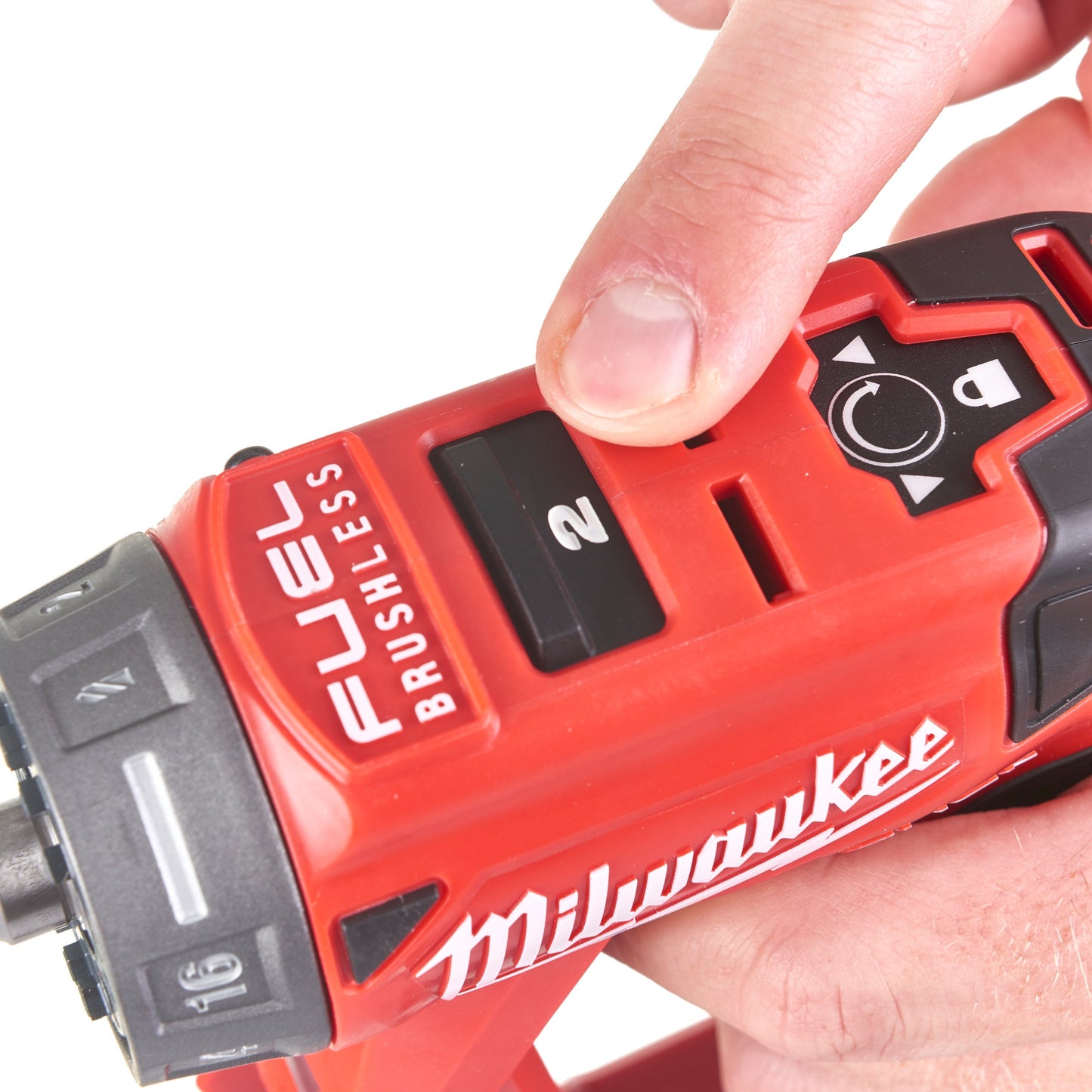 Milwaukee Akku-Bohrschrauber mit Wechselköpfen M12 FUEL™ Detailansicht