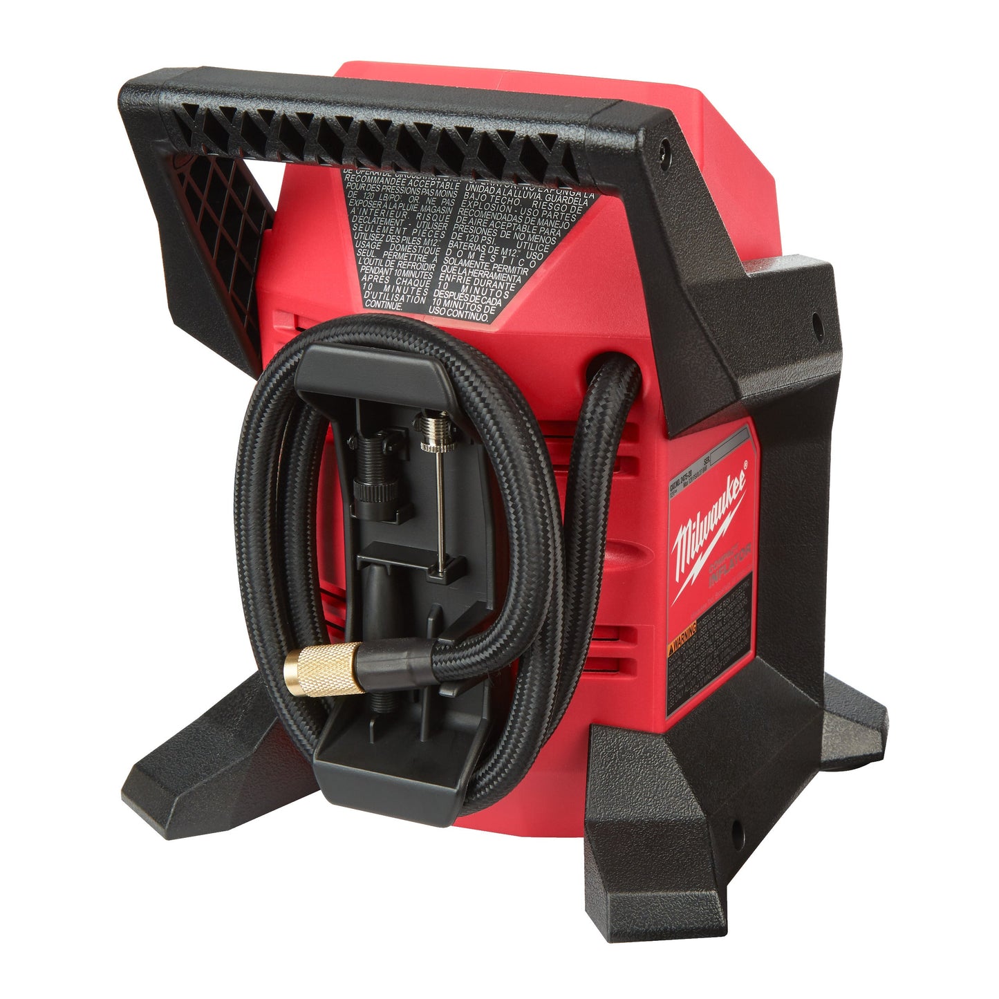 Milwaukee Akku-Kompressor M12™ Rückseite