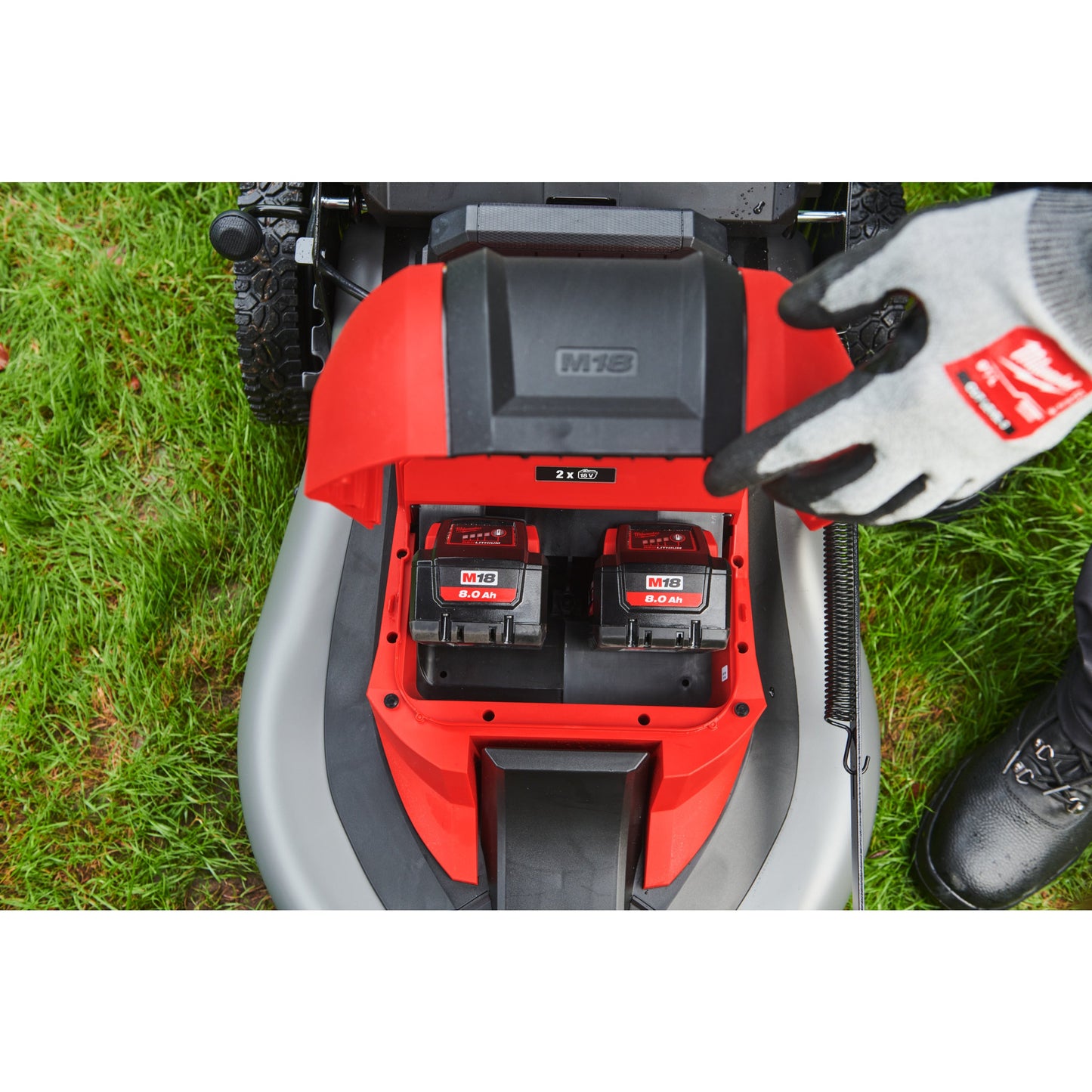 Milwaukee Akku-Rasenmäher M18™ FUEL™ - 46 cm Detailansicht 2