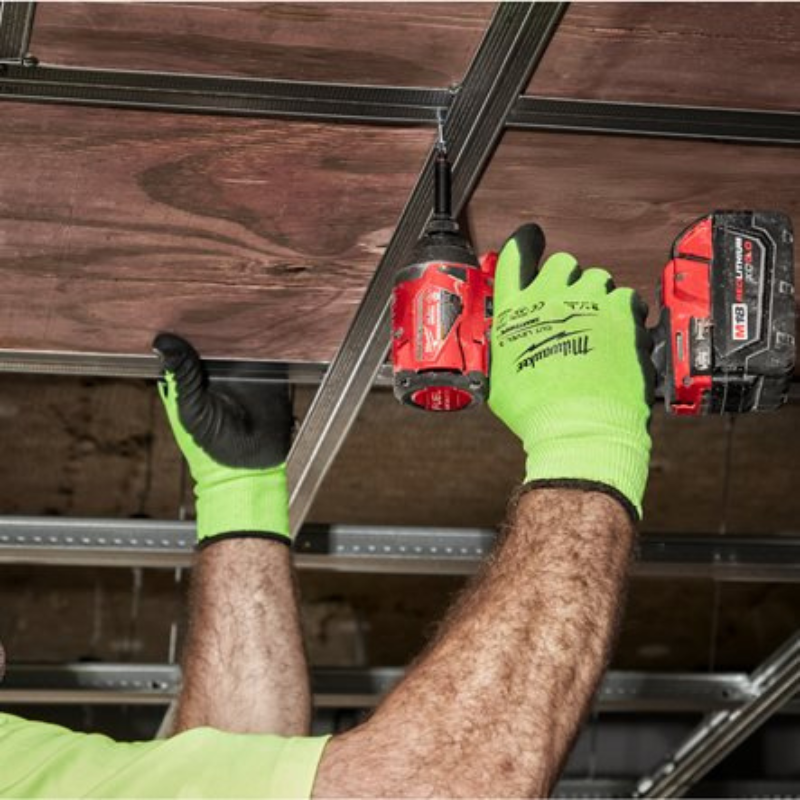 Milwaukee Arbeitshandschuhe Hi-vis Cut C - 7/S