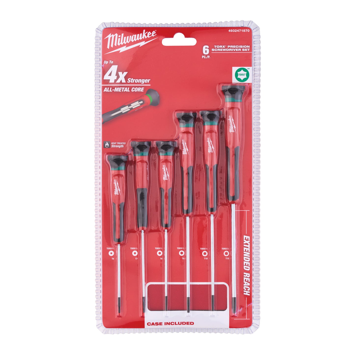 Milwaukee Feinschraubendreher-Set Torx - 6-teilig Packung