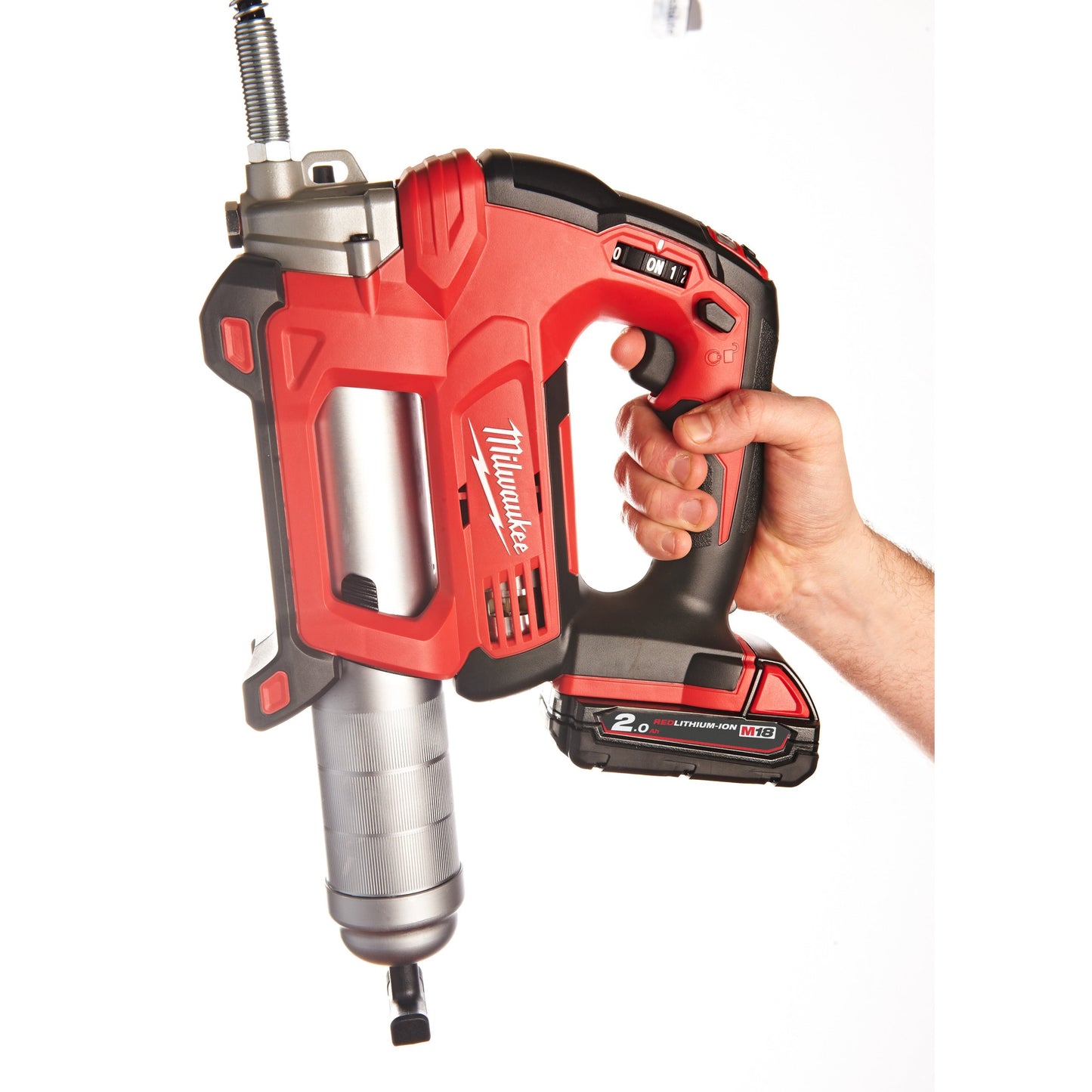 Milwaukee Fettpresse M18™ mit Akku und Ladegerät