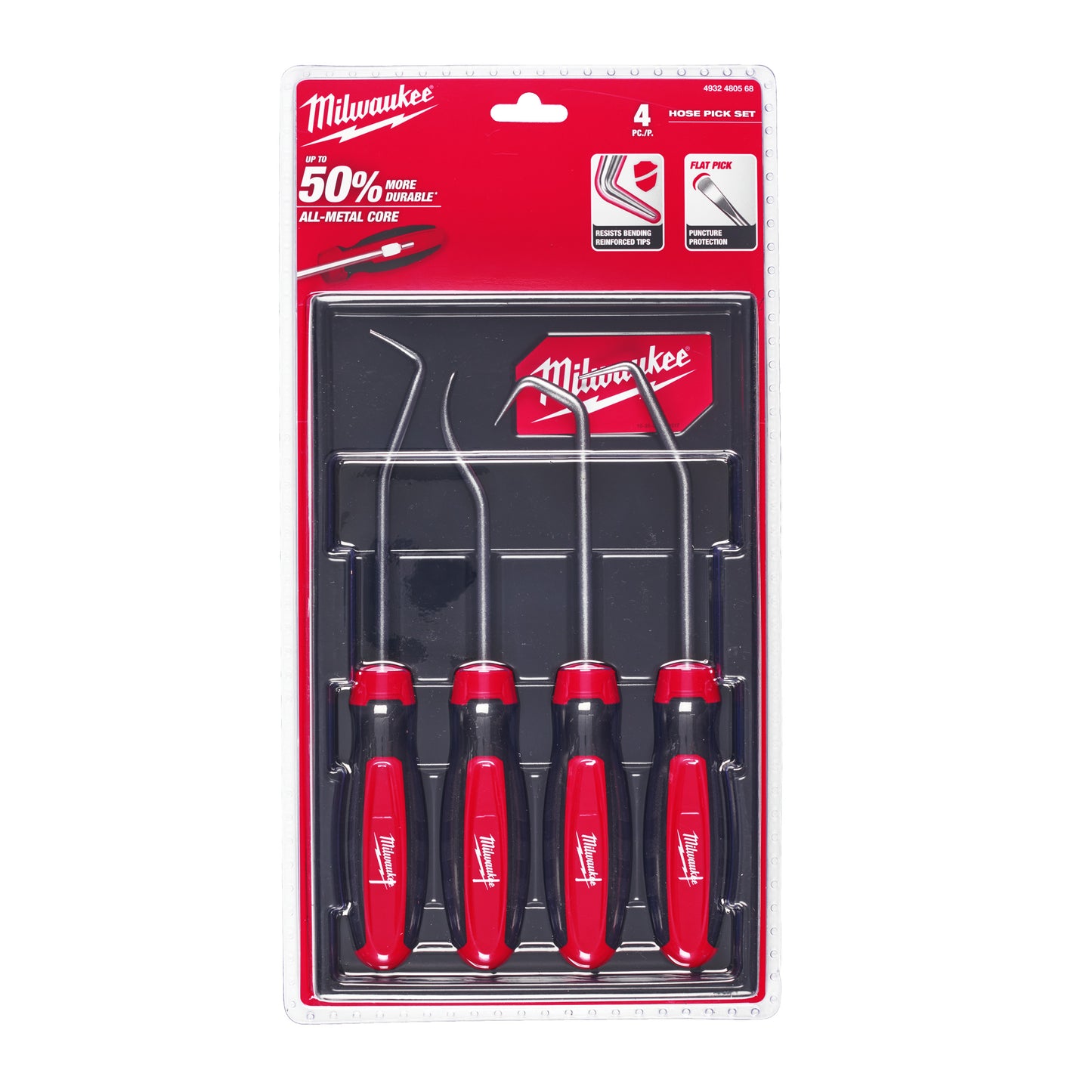 Milwaukee Haken- und Anreisswerkzeuge-Set - 4-teilig Packung