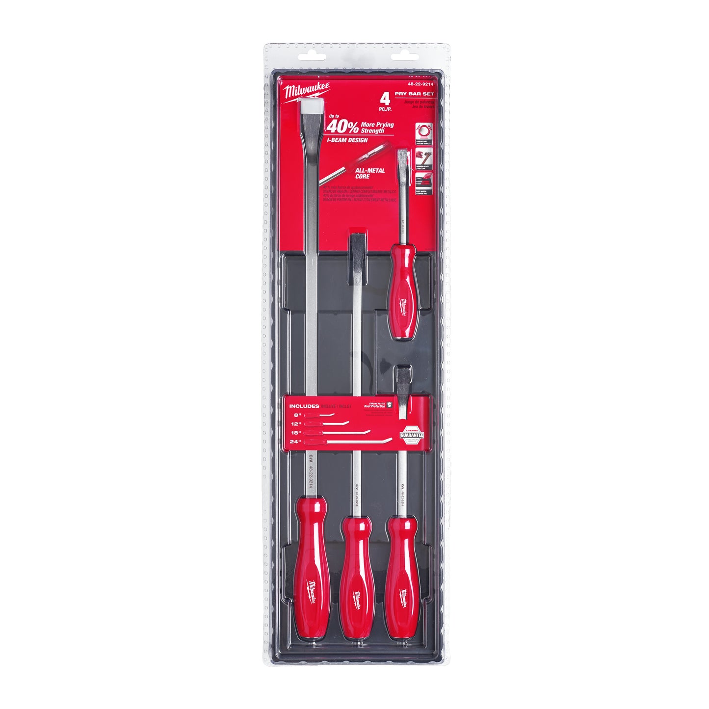 Milwaukee Stemmeisen-Set - 4-teilig Packung