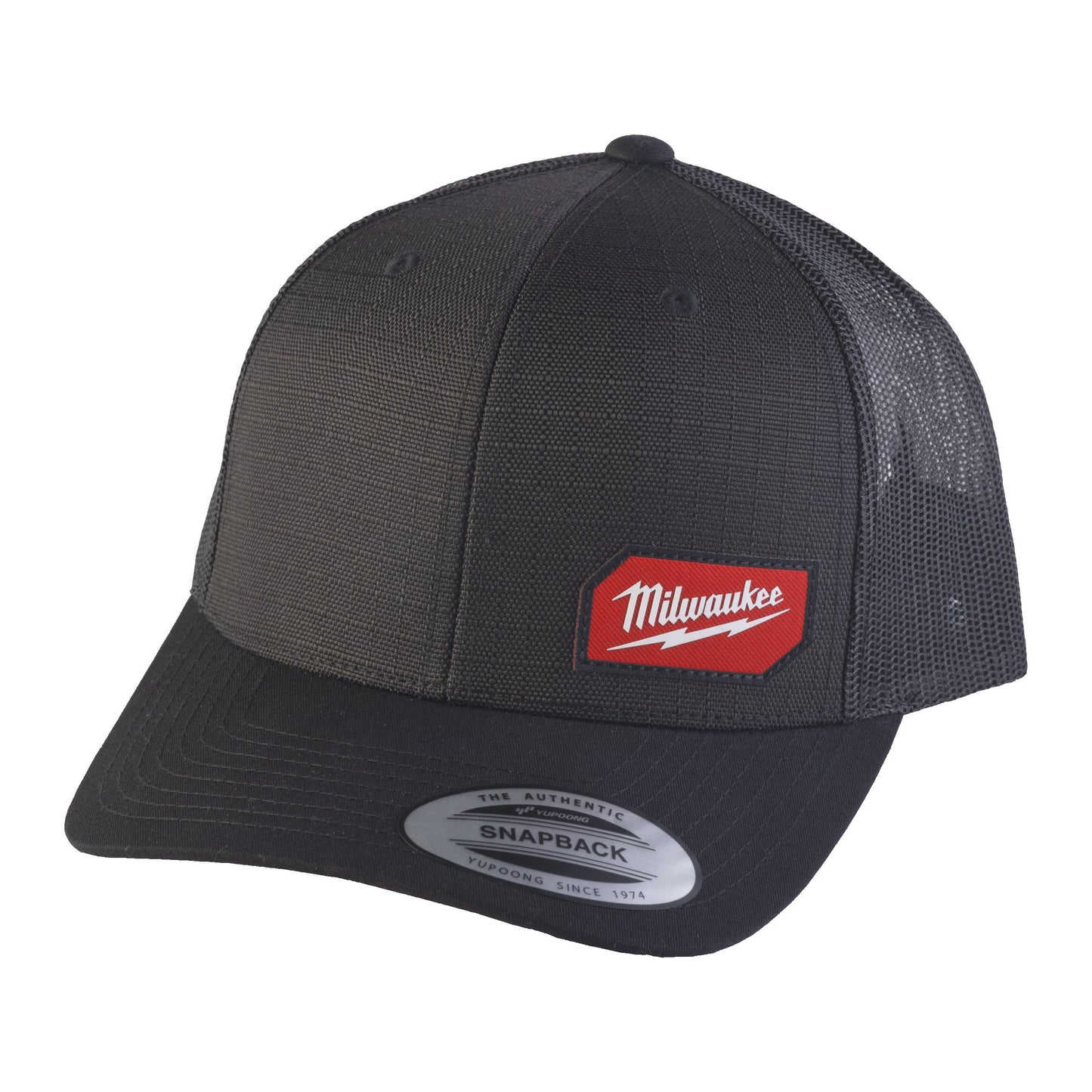 Milwaukee Trucker-Kappe Snapback schwarz