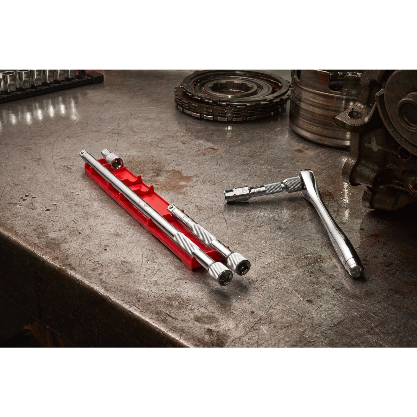 Milwaukee Verlängerungsset 3/8" - 4-teilig 3