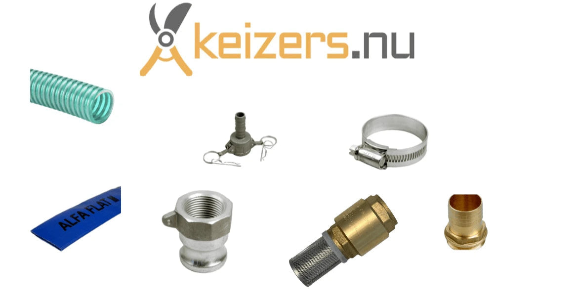 Set für Wasserpumpen mit 1,5"-Anschluss - Profi