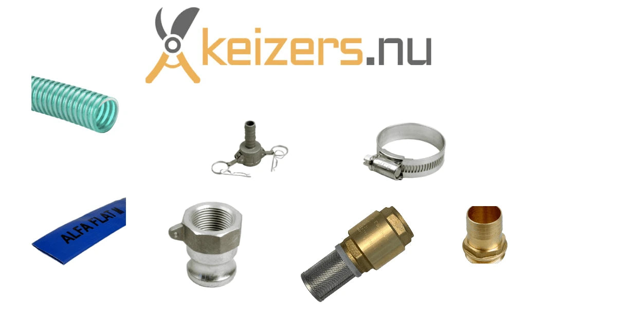 Set für Wasserpumpen mit 2"-Anschluss - Profi - Jetzt keizers.nu bei kaisers.jetzt