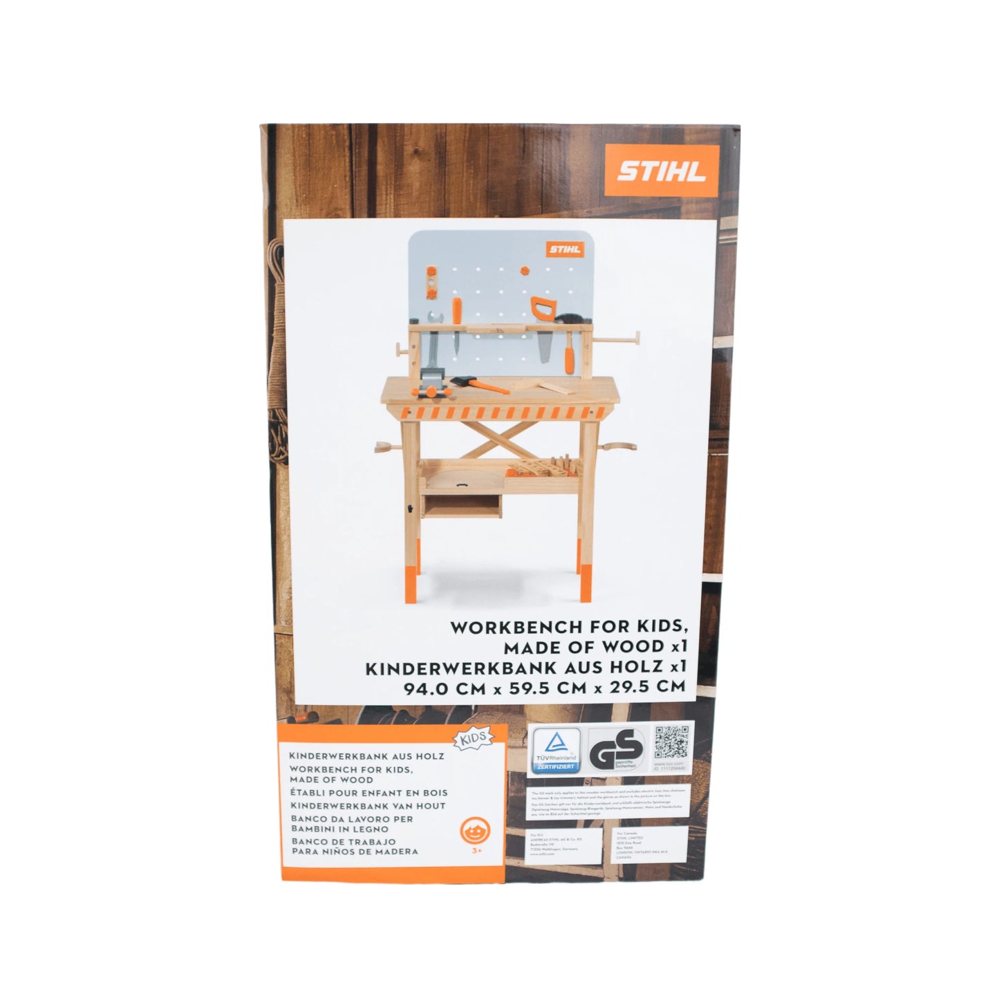 Stihl Holzwerkbank für Kinder - Jetzt Stihl bei kaisers.jetzt