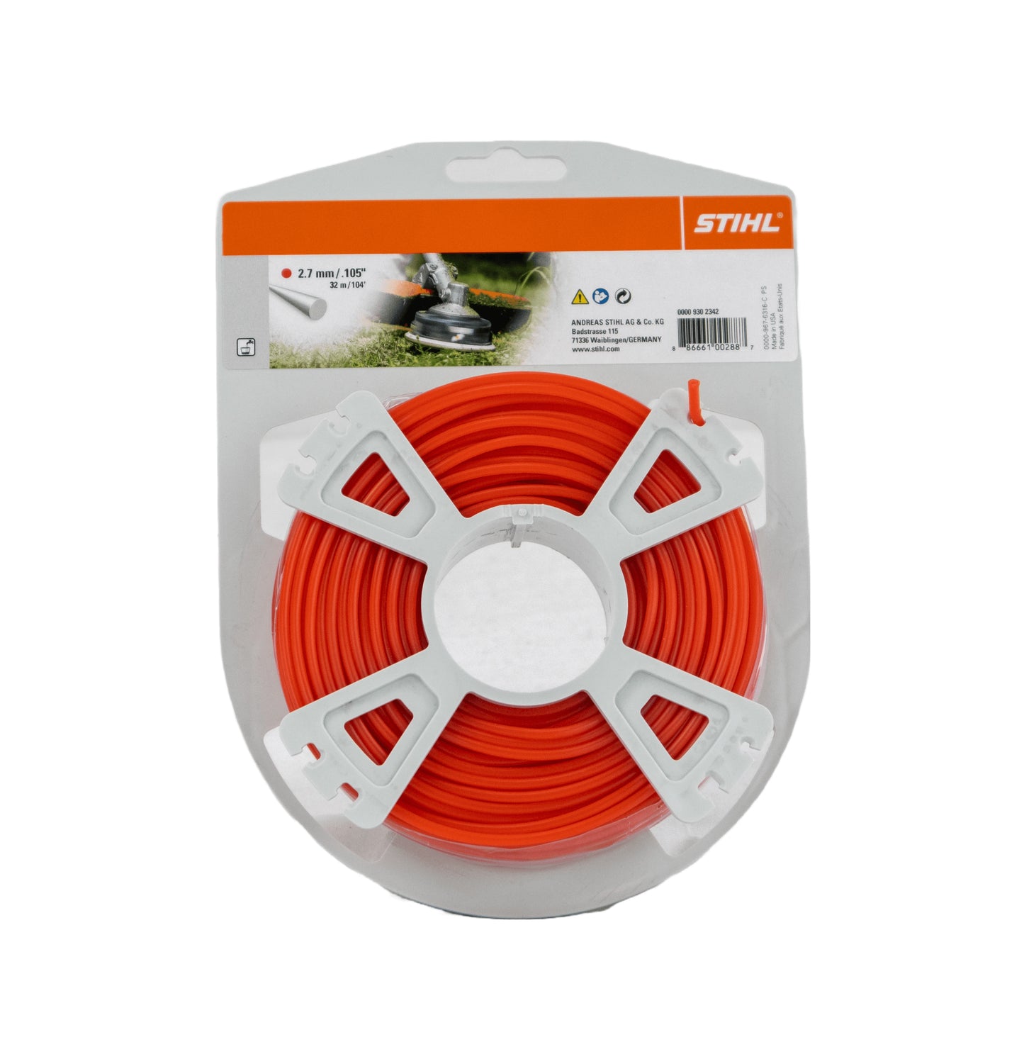 Stihl Mähfaden rund - 2,7 mm - Jetzt Stihlbei kaisers.jetzt