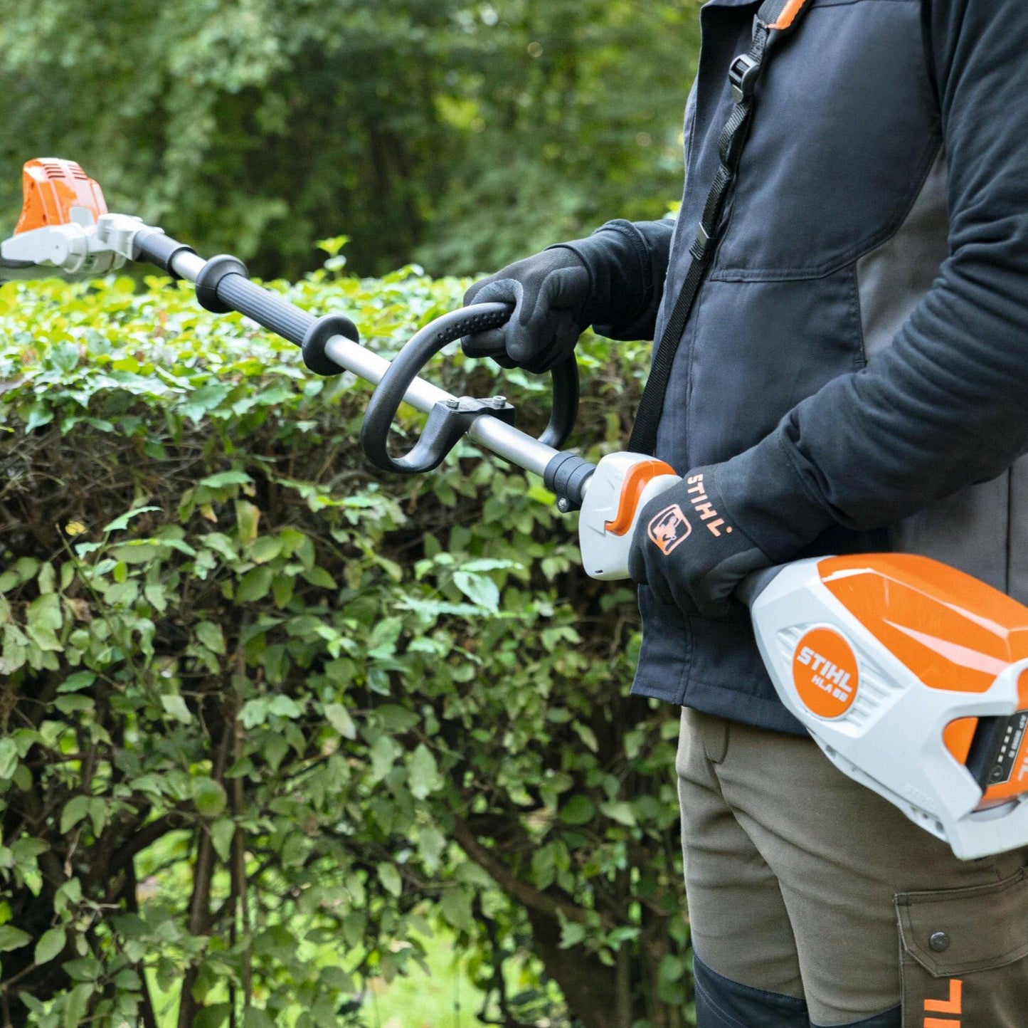 Stihl Akku-Heckenschneider HLA 66 in Aktion
