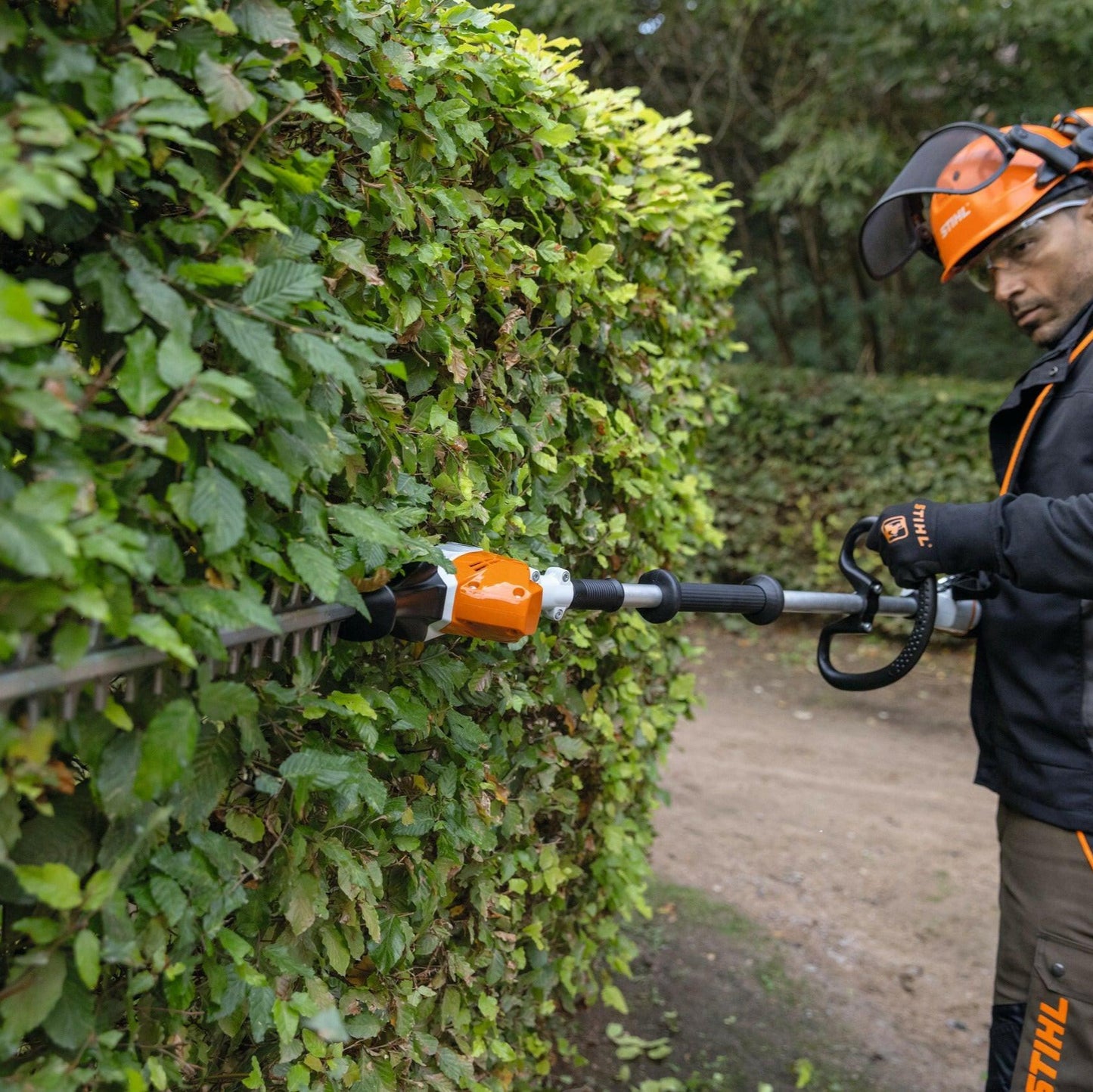 Stihl Akku-Heckenschneider HLA 66 in Aktion
