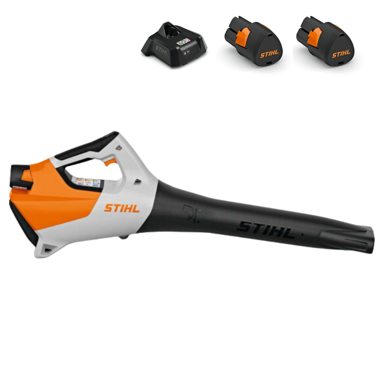 Stihl Akku-Laubbläser BGA 30 mit 2 x Akku und 1 x Lädegerat