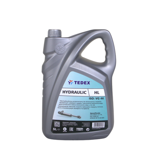 Tedex Motoröl HYDRAULIC ISO: HL, VG: 46 - 5 Liter