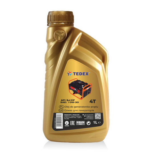 Tedex Öl für Stromerzeuger - 1 Liter