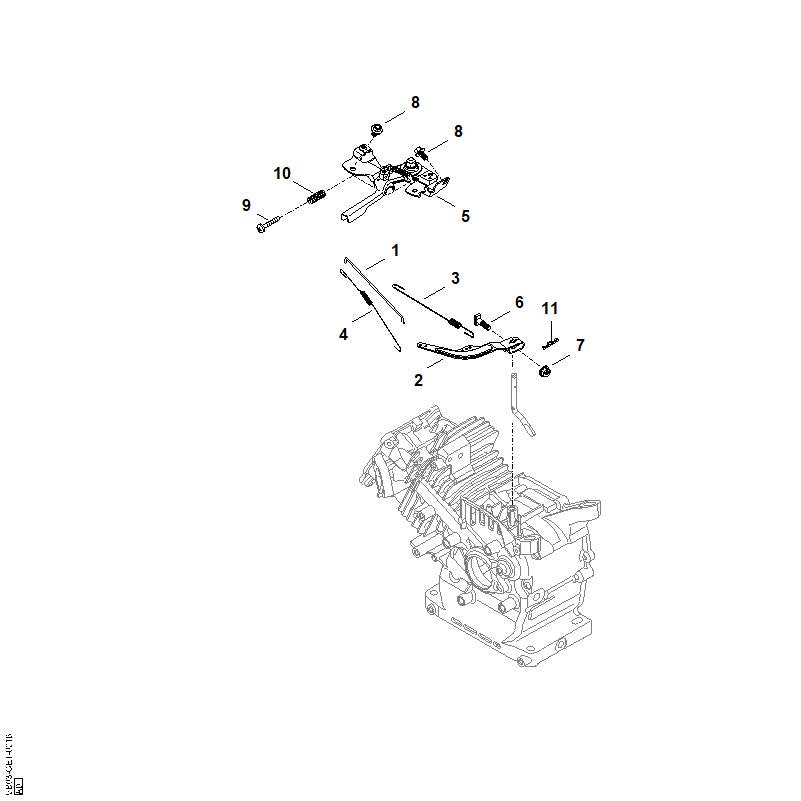 STIHL 6250-951-0814 Sechskantschraube mit Flansch M6x10 positie 8 technische tekening