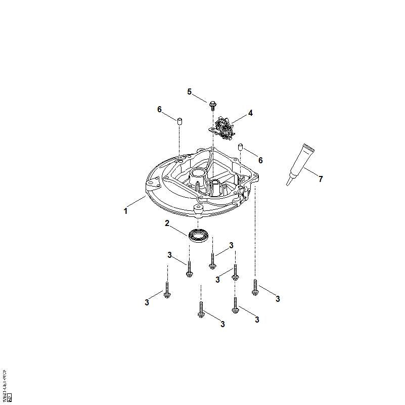 STIHL 0007-028-0800 Passstift positie 6 technische tekening