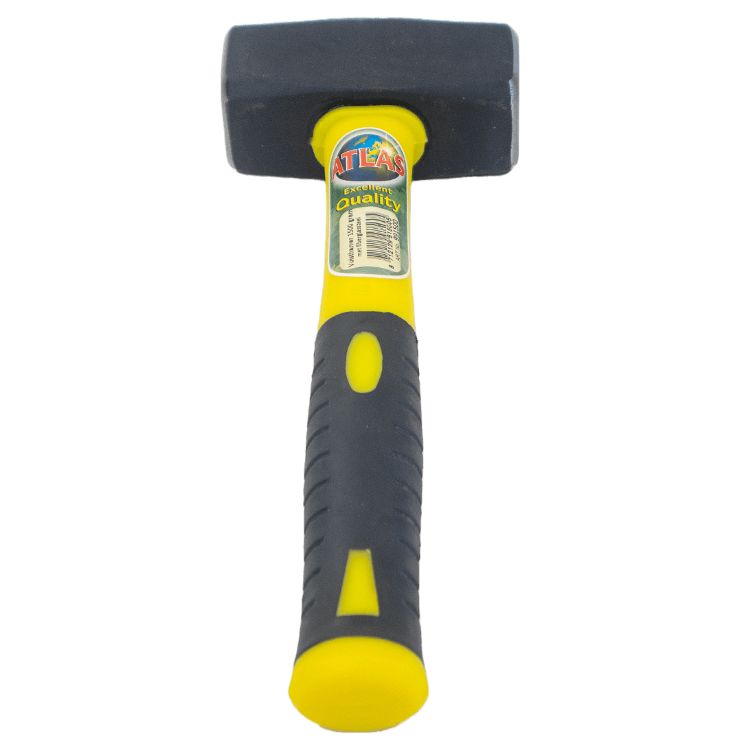 Atlas Fausthammer - Faustel mit Glasfaserstiel - 1500 g - Jetzt Atlas bei kaisers.jetzt