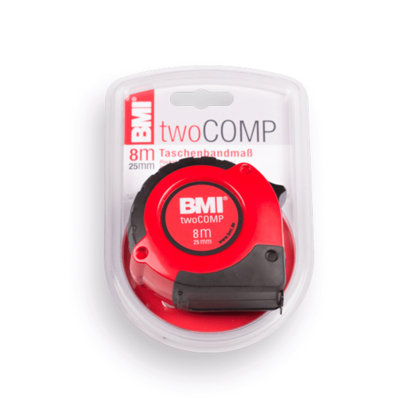 BMI Two Comp Rollbandmaß - 8 meter - Jetzt BMI bei kaisers.jetzt