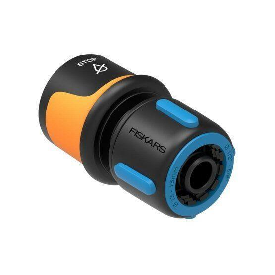 Fiskars Schlauchkupplung mit Stopper 13-15 mm (1/2-5/8'') - Jetzt Fiskars bei kaisers.jetzt