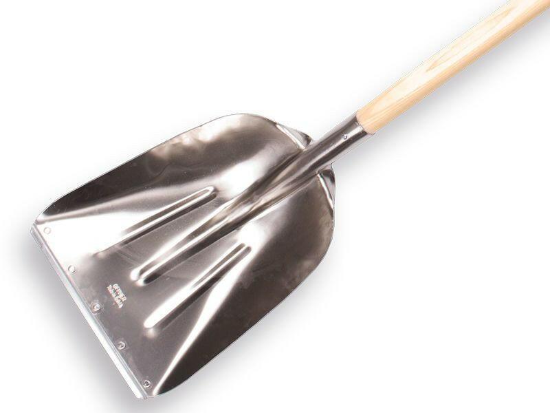 Offner Aluminium Getreideschaufel - mit 95 cm Stiel - Jetzt Offner bei kaisers.jetzt