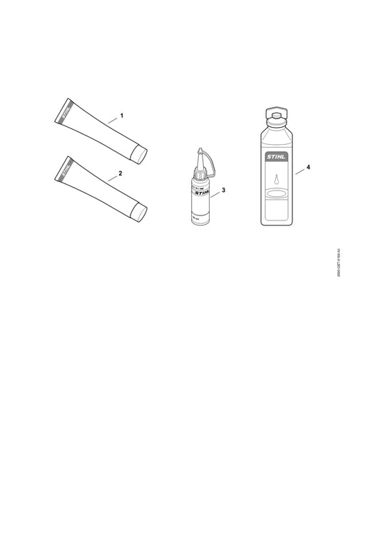 STIHL 0781-957-9000 Einpressfluid OH 723 positie 3 technische tekening